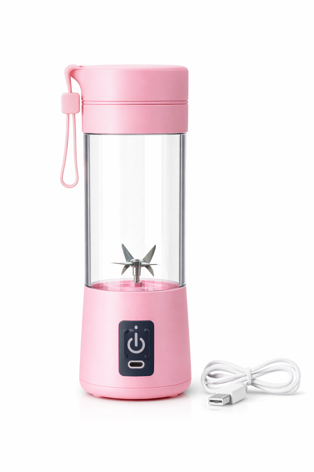Portable USB Mini Blender – Rechargeable Smoothie Maker